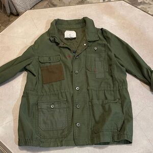 Olive Green Utility Jacket